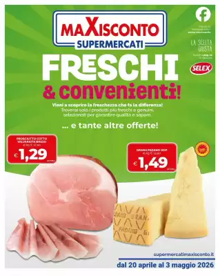 Maxisconto (valido fino al 3-05)