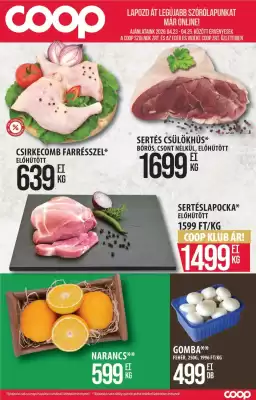 Coop akciós újság