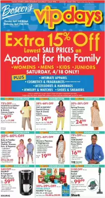 Boscov's (valid until 22-04)
