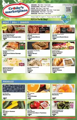 Crosby's Marketplace (valid until 30-04)