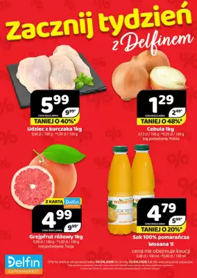 Delfin gazetka (ważność do 22-04)