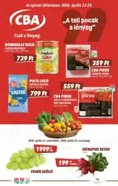 CBA akciós újság hét 17 Oldal 1