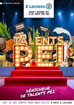 E.Leclerc (valable jusqu'au 3-05)