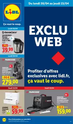 Lidl | Exclu Web (valable jusqu'au 23-04)