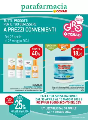Parafarmacia Conad (valido fino al 28-05)