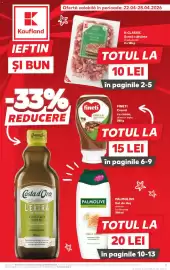 Catalog Kaufland săptămâna 17 Pagină 1