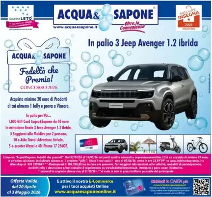 Volantino Acqua & Sapone
