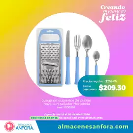 Catálogo Almacenes Anfora Página 1