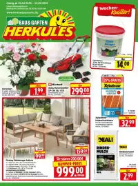 Herkules Baumarkt Prospekt woche 17 Seite 1