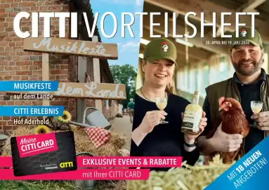 CITTI Markt Prospekt Seite 1