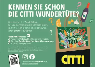 CITTI Markt Prospekt Seite 23