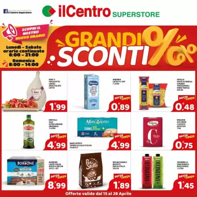 Il Centro Superstore (valido fino al 28-04)