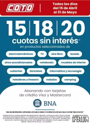 Coto (válido hasta 31-05)