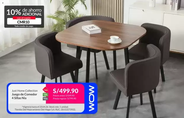 Sodimac (válido hasta 24-04)