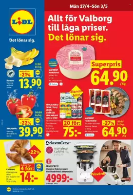 Lidl (giltig till och med 3-05)