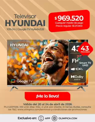 Olímpica (válido hasta 24-04)