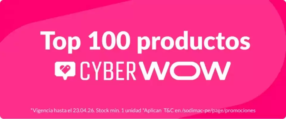 Sodimac (válido hasta 23-04)