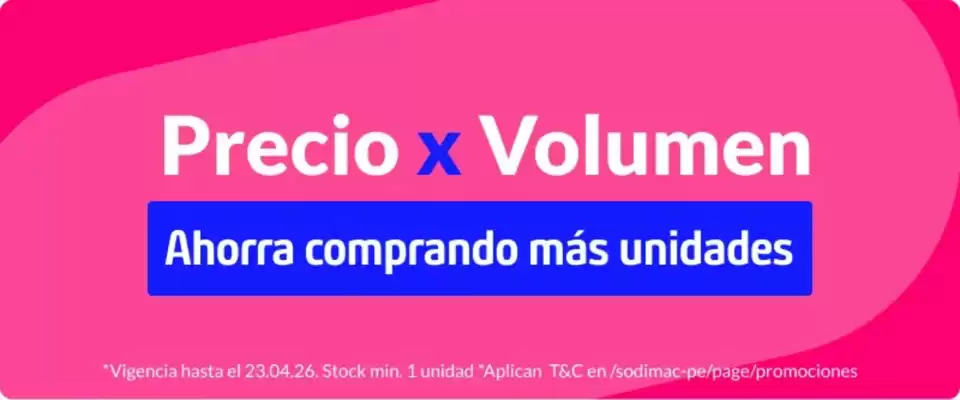 Sodimac (válido hasta 23-04)