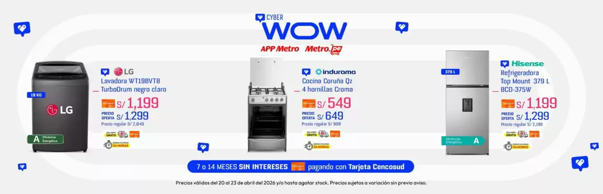 Metro (válido hasta 23-04)