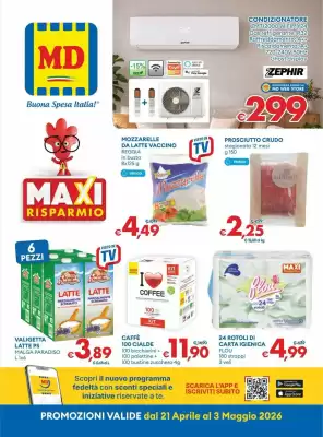 Volantino MD Discount (valido fino al 3-05)