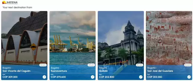 Catálogo Satena Página 1