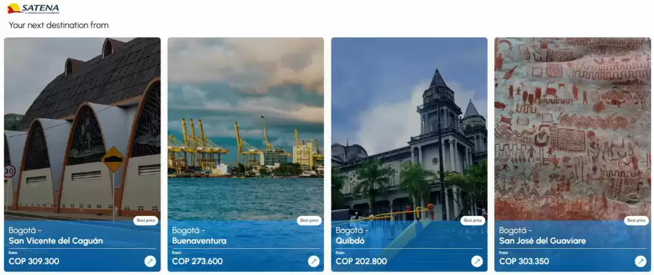 Satena (válido hasta 22-04)