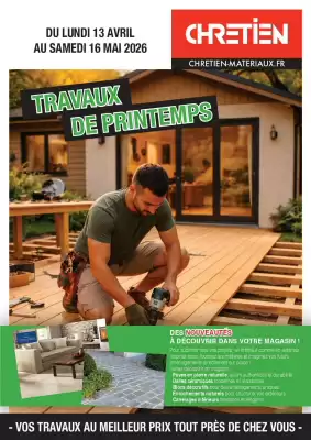 Chretien Matériaux (valable jusqu'au 16-05)