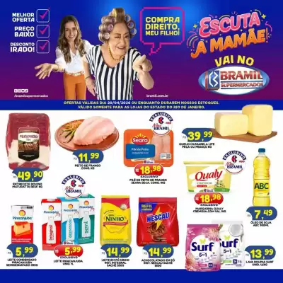 Encarte Bramil Supermercados (válido até 20-04)