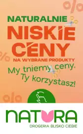 Drogerie Natura gazetka Strona 1