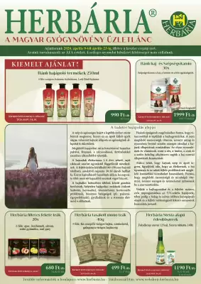 Herbária (érvényes eddig: 30-04)