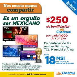 Folleto Chedraui Página 2