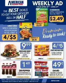 American Discount Foods weekly ad week 16 Page 1