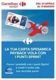 Volantino Carrefour Market | Punti Sprint Payback Pagina 1