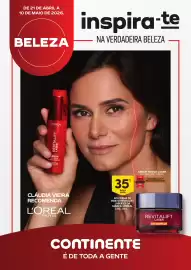 Folheto Continente | Beleza: Inspira-te na verdadeira beleza Página 1