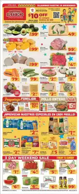 Supermercado El Rancho weekly ad (valid until 28-04)