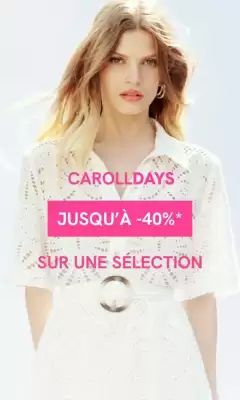 Caroll (valable jusqu'au 17-05)