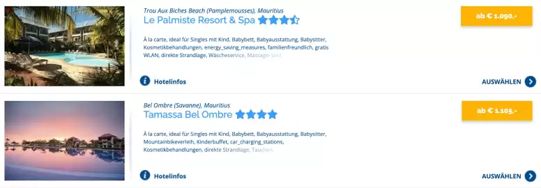 Springer Reisen Katalog Seite 1