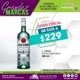 Folleto Bodegas Alianza Página 1