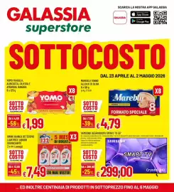 Volantino Galassia superstore Pagina 1