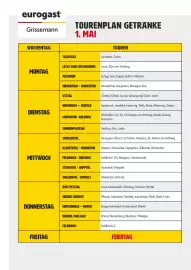 Eurogast Grissemann Flugblatt Seite 1