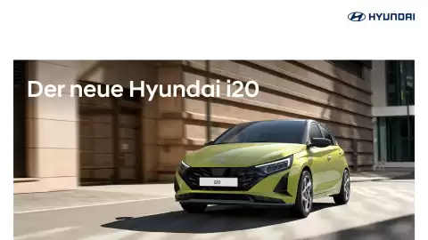 Hyundai Flugblatt | i20 Seite 1