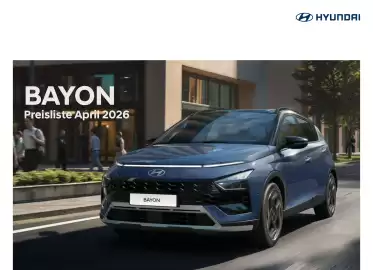 Hyundai Flugblatt | Bayon Seite 1