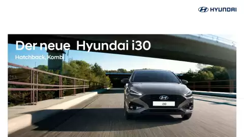 Hyundai Flugblatt | i30 Seite 1
