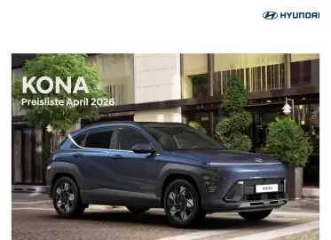 Hyundai Flugblatt | Kona Seite 1