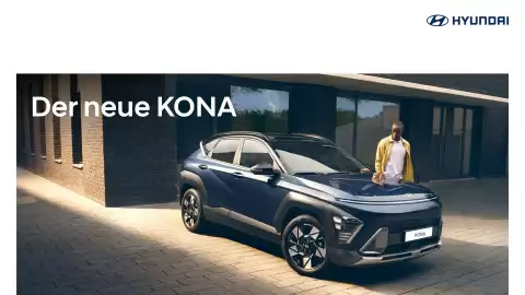 Hyundai Flugblatt | Kona Seite 1