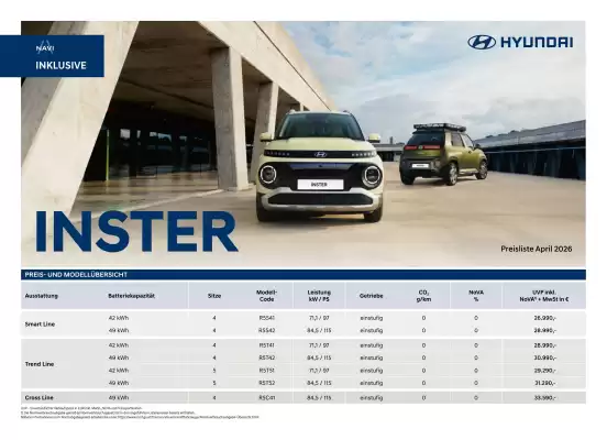 Hyundai Flugblatt (gültig bis 30-04)