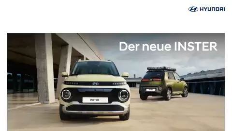 Hyundai Flugblatt | Inster Seite 1