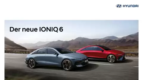 Hyundai Flugblatt | IONIQ 6 Seite 1