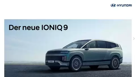Hyundai Flugblatt | IONIQ 9 Seite 1