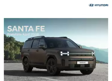 Hyundai Flugblatt | Santa Fe Seite 1